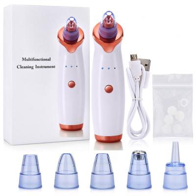 China Home Electric Vacuum Blackhead Remover Skin Facial Cleansing Pore Cleanser For Acne Treatment for sale