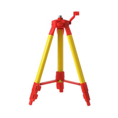 China Metal and Plastic Professional Quality Metal 1.3M Laser Tripod Tripod for Laser Level Adjustable Tripod for sale