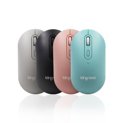 China Banda K100 2.4G Programmable Mouse Three-speed DPI Switching Mouse For Notebook Laptop Mac Desktop PC Computer Colorful Wireless Mouse Mini for sale