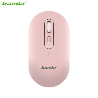 China 3D Wireless USB Adjustable Mouse 1200DPI Receiver Computer Mouse 2.4GHz Optical Ergonomic Mice for Laptop Desktop for sale