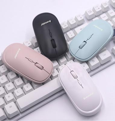 China New Model 3D Mini Good Prices Mute 1600DPI 2.4G Ultra-thin Wireless Mouse Optical Mouse For Desktop And Laptop for sale