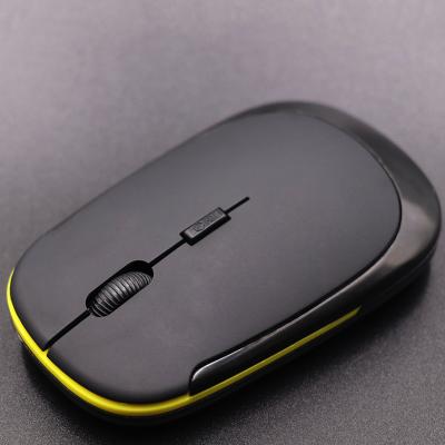 China Wholesale New High Sensitivity Desktop Laptop Mouse 2.4Ghz Mute Wireless Ultra-thin Wireless Office Mouse Factory Custom Mouse for sale