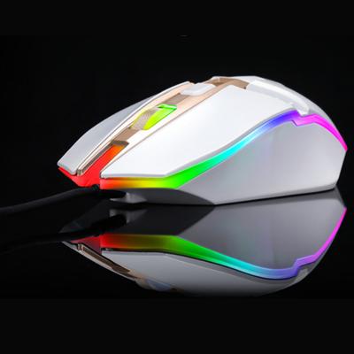 China Plug USB Best Selling Ergonomic Gaming Mouse Computer USB Wired Mice Lighting 2400DPI Mice for sale