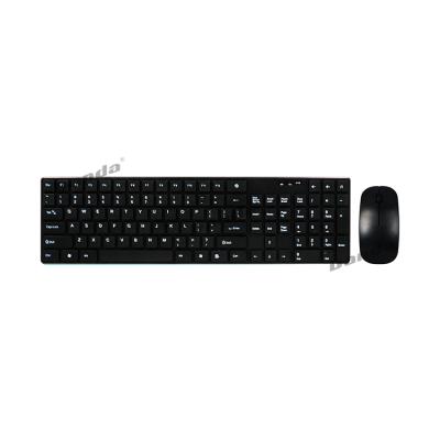 China 2.4G Wireless Silent Anti-Drop Normal Keyboard and Mouse Multimedia Keyboard Combo Set for Notebook Laptop Desktop PC for sale