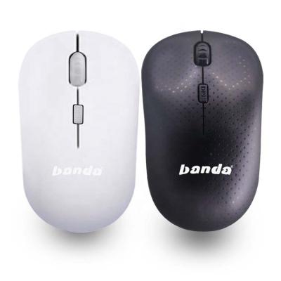 China Ultra thin 2.4 G robble with shinny best price good quality computer laptop wireless mouse soft mouse wireless for sale