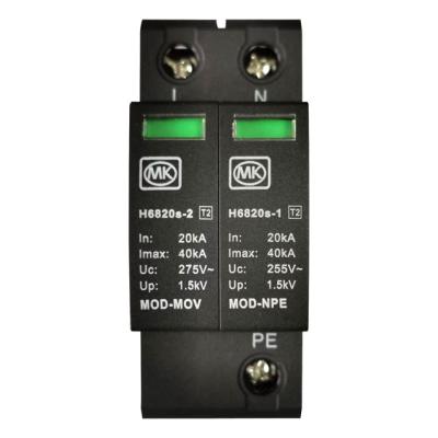 China Cheap factory price DC1000V DC surge protector SPD H6820S surge arrester for sale