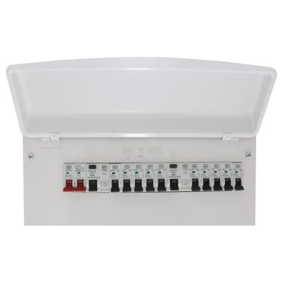 China Metal 16 Way Mcu With Switch 100A Mcb Consumer Unit Wall Mount Distribution Control Box for sale