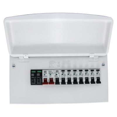 China China Manufacturer 12 Way Mcu 100A Switch Type Metal One Suger Mcb 7 X Rcbo Panel Consumer Unit for sale