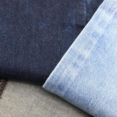 China Shrink-Resistant 11oz Cotton Polyester Twill Viscose Selvedge Denim Fabric for sale