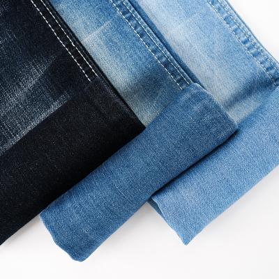 China W3292 Blue And Black Material Denim Style Wick Maker Fabric Denim Stretch-Resistant Fabric for sale