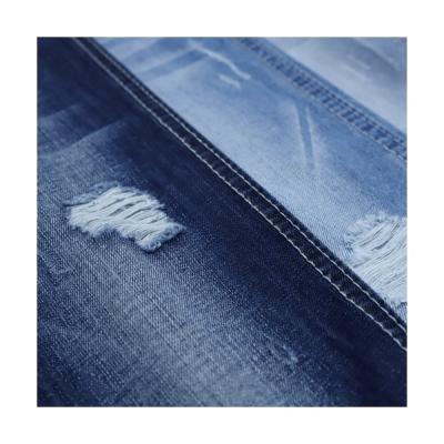 China Competitive Price New Denim Fabric Men's Denim Fabric Shrink-Resistant Denim Indigo Denim Fabric For Jeans for sale