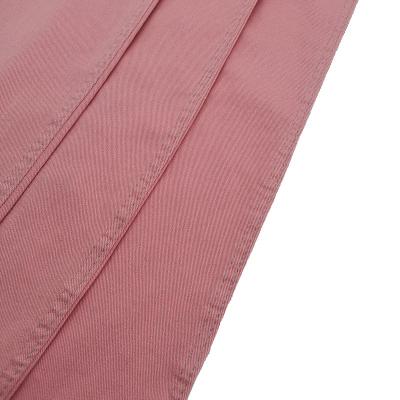 China Breathable 92% cotton pink/camel/grey/white color denim fabric stretch denim fabric suppliers rolls for sale for sale