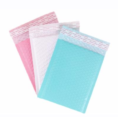 China Wholesale Shipping Pearlescent Shockproof Packaging Film Bubble Envelope Bag In Stock Bubble Bag for sale