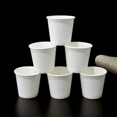 China Wholesale Custom Customized Degradable Environmentally Friendly Coated Disposable Wood Pulp Paper Cup Customization for sale