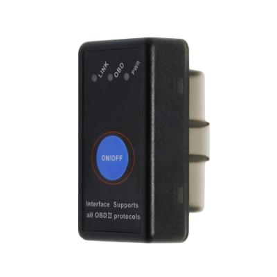 China Support All OBDII Best ELM327 V1.5 OBD OBD2 4.0 Protocols C06H4K 2019 Scanner Diagnostic Tool With On-Off Key for sale