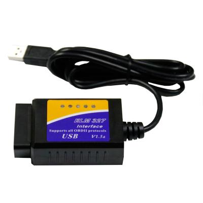 China Support All OBDII Protocols C04HU-1 USB Cable Junction Car OBD2 Code Reader USB Auto Code Reader Programmer Cat Diagnostic Tools Best for sale