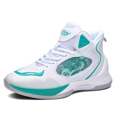 China New Arrival Basketball Sports Wear Resistant Style Shoes OEM Custom High Top Mens Basketball Shoes For Training for sale