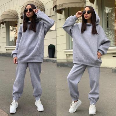 China Anti-Wrinkle Support Sample 2 Pieces Jogging Tracksuits Sportswear Set Printing Couples Casual Unisex Sweatsuit Jogging Tracksuits Suit for sale