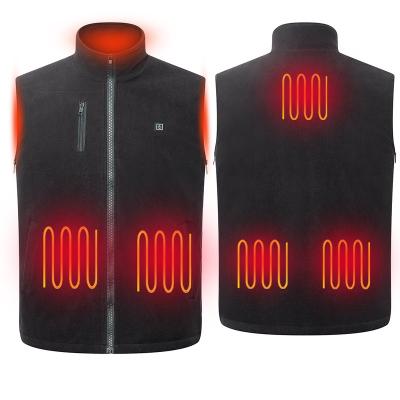 China Breathable Winter Cold Season Hunting Unisex Men's USB Rechargeable Electric Heater Heating Thermal Jacket Heated Vest for sale