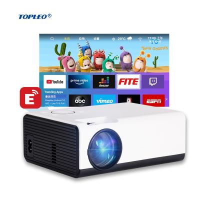 China Pico Topleo Video Projector Full HD 1080P LED Smart Mini Portable 4k Projector Best Android LCD Projector Home Theater Hologram for sale