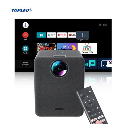 China Pico Topleo Projector 150 Hd TV Home Beamer 1080p LCD 4k LCD wifi ATV TV Android Projector Full ANSI Smart Android Lumens for sale