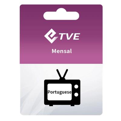 China Monthly Pico Topleo tve gift card cartao for smart android tv box express tve brazil for sale