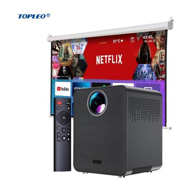 China Pico Topleo Mini Smart Home Theater Projector Education Portable Lcd Wifi Outdoor Movie 4k Smart Home Theater Projector for sale