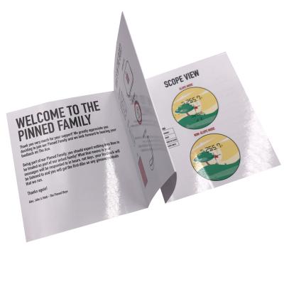 China OEM Styles Glossy Laminated Product Business Flyers Insert Cards Brochure Printing for sale