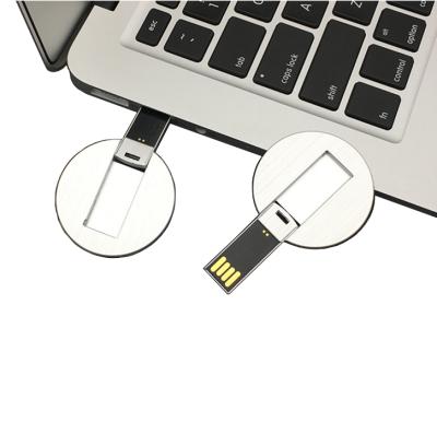 China Round USB Drive High Quality Flash Round Type U Disk 8G/16G/32G/64G for sale