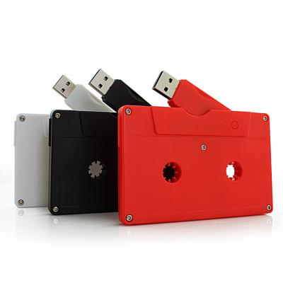 China High Speed ​​Rectangle USB 2.0 Custom Cassette Recorder Usb Player 4gb 8gb 16gb Memory Stick Pen Drive for sale