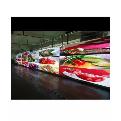 China Smallest Size Shop Stage Buildings Double Sided Aluminum Cabinet Rental Outdoor Led Screen for sale