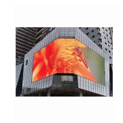 China Buildings P2.6 P2.9 P3.9 P4.8 Easy Installation Waterproof Cabinet Advertising Outdoor Led Screen Fixed Led Display Screen for sale