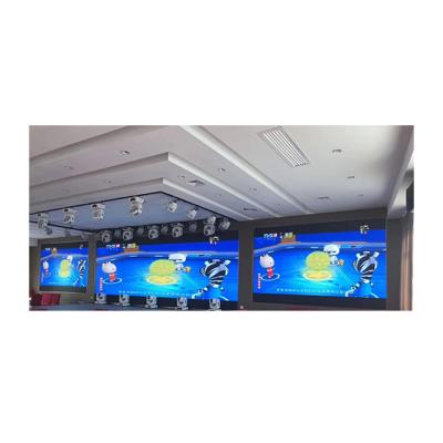 China 2021 Hot Sale Installation Hd Screen 3d Video Front And Back Wall Panel Advertising Transparent Screen Sqmt Led Display for sale