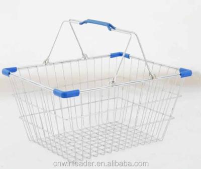 China Durable Cheap Shop Used Wire Small Shopping Basket for sale