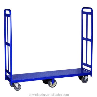 China Durable U-boat style stock cart/U-boat warehouse trolley steel logistic warehouse cart YLD-FT002 for sale