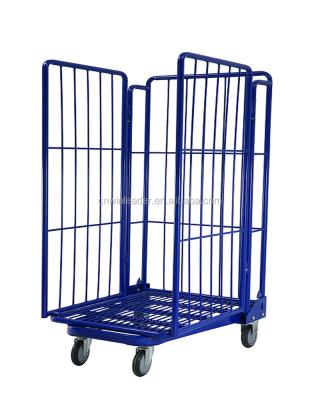 China Durable Warehouse Roll Cage Trolley / Roll Container for sale