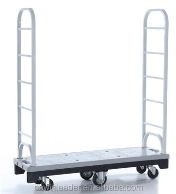 China YLD-FT001 Durable Heavy Duty Metal Warehouse Storage Cart / Warehouse Logistics Trolley for sale