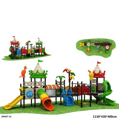 China Beautiful Kindergarten Slide Playground Outdoor Children's Slide AL-07 for sale