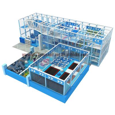 China Steel Structure Customized Indoor Kids Playground Equipment Kids Playground Playground Playground Ball Pool for sale