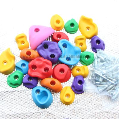 China Climbing Holds Rock Stands Climbing Hardware Outdoor Climbing Hardware Playground Equipment Wall Climbing Holds For Kids AXC022 for sale