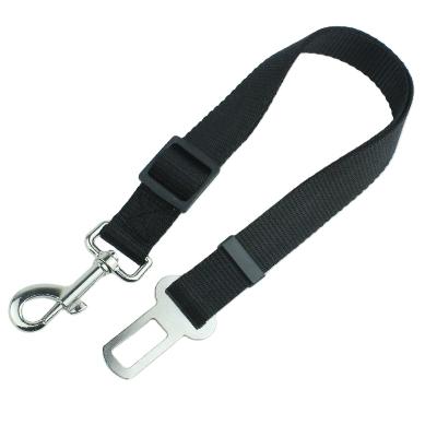 China Hot Selling Personalized Pet Car Safety Rope Ring Back Seat Belt Dog Nylon Leash for sale