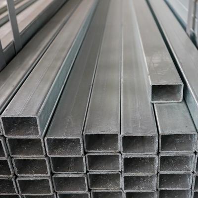 China S355JR S355 galvanizou a tubulação que de aço retangular o mergulho quente galvanizou o tubo de aço do quadrado à venda