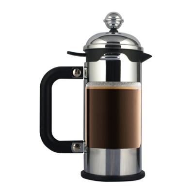 China Eco Friendly Sustainable Custom Made Heat Resistant Pyrex French Press Coffee Glass French Dipper for sale