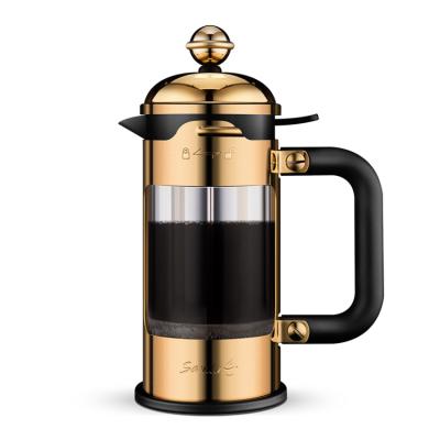 China Small Viable Stainless French Press Coffee Pot for sale