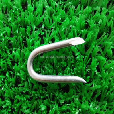 China Strong Flat High Quality U Shaped Nails And Durable Insulated Fence Staples U Type Nails for sale