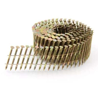 China Small Head Coil Nail Pallet Best Price Wholesale Flat Metal Coil Roofing Nails for sale