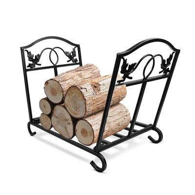 China Outdoor Indoor Fireplace Log Racks Firewood Racks Fireplace Tools Fireplace Log Rack Wood Log Holder Fireplace Log Rack for sale