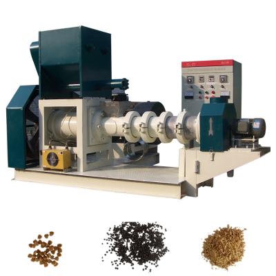 China Floating Dog Fish Pellet Extruderdog Cat Food Processing Machine Cattle Feed Pellet Making Machine for sale