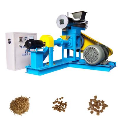 China Floating Wet Type Fish Feed Extruder Poultry Farm 500kg/hr Fish Feed Extruder Machine Indonesia for sale