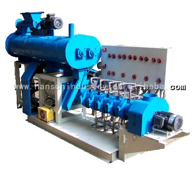 China Poultry Farm Hanson Dry Type Floating Fish Feed Extruder Machine Extruder Tilapia Feed Floating Fish Feed Machine for sale